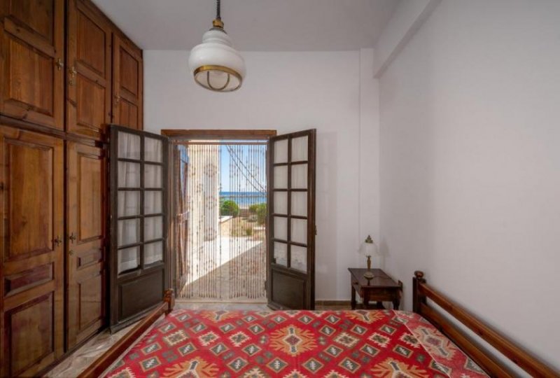 Kolymvari Kreta, Kolymvari: Direkt am Strand gelegene Residenz mit atemberaubendem Meerblick zu verkaufen Haus kaufen